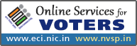 http://nvsp.in, National Voter's Service Portal(External link that opens in a new window)