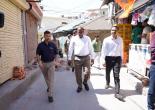 Inspection of home voting for 85+ and PwD voters in the Dehradun district by Chief Electoral Officer Dr. B. V. R. C. Purushottam and Additional Chief Electoral Officer Dr. Vijay Kumar Jogdande. Dated: 6 April 2024