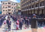 "School children also participated in the voter awareness campaign."