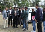 Additional Chief Electoral Officer Dr. Vijay Kumar Jogdande inspected the preparations for NVD2025 at Bannu School Ground, Dehradun, on January 20. ACEO Mastu Das, SVEEP &amp; social media teams, were also present.